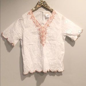 dainty doily blouse